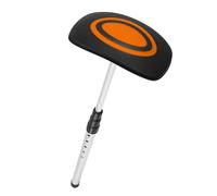 drburpily Transport Anti Deformation Aluminum Alloy Metal Golf Bag Support Rod Lightweight Yet Sturdy Made To Golf Equipment Travel Bag Support Rod Adjustable Stick Bar, Silver Orange, 20x13.5cm