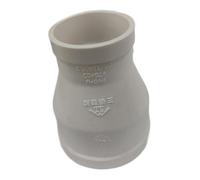 drburpily Trustworthy Dust Collector Hose Reducer Built for Versatile Compatibility Enhancing Productivity with Vacuum Hose Setup Dust Extraction Vacuum Adapter Pipe Fittings, White, 50mm to 75mm