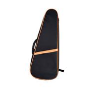 drburpily Ukulele Case with Carry Handle and Storage Pocket Waterproof Features Provide On Every Excursion Portable Guitar Gig Bag Ukulele Shoulder Backpack, Orange, Length 66cm