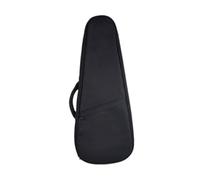 drburpily Ukulele Case with Carry Handle and Storage Pocket Waterproof Features Provide On Every Excursion Portable Guitar Gig Bag Ukulele Shoulder Backpack, Black, Length 66cm