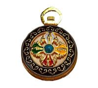 drburpily Versatile Buddhist Mantra Charms Opened Small Box Exquisite Tibetan Pendant Is Daily Enhancing Charm. Vajra Pestle Pendant Is Buddhism Religious