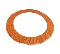 drburpily Waterproof Trampoline Mat Round Cover Ensuring Safety And Preventing Injuries Spring Exposed Areas While Playing Waterproof Pad Trampoline Outer Circumference Pad, Orange, 16 inch