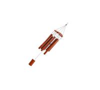 drburpily Wind Chime Garden Bamboo Chime Decorative Wooden Wind Lovely Gift For Celebrating Special Moments Hanging Decor Modern Decorative Pendant Ornament