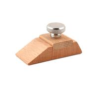 drburpily Wooden Sanding Block Hand Sander Tool Built with Materials to Durability While Perfecting Leather Sanding Tasks Leather Polishing Grinding Tool Edge DIY Crafting Accessory, Style C