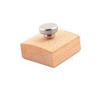 drburpily Wooden Sanding Block Hand Sander Tool Built with Materials to Durability While Perfecting Leather Sanding Tasks Leather Polishing Grinding Tool Edge DIY Crafting Accessory, Style A