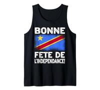 DRC Independence Day Design Congolese Flag Tank Top