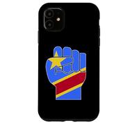 DRC Raised Fist Congolese Resilience Symbol Case for iPhone 11