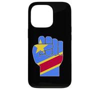 DRC Raised Fist Congolese Resilience Symbol Case for iPhone 13 Pro