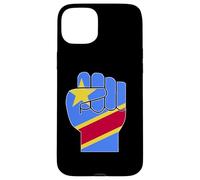 DRC Raised Fist Congolese Resilience Symbol Case for iPhone 15 Plus