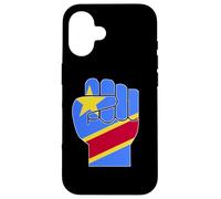 DRC Raised Fist Congolese Resilience Symbol Case for iPhone 16
