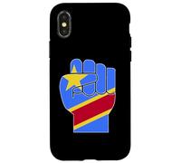 DRC Raised Fist Congolese Resilience Symbol Case for iPhone X/XS