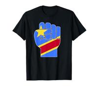 DRC Raised Fist Congolese Resilience Symbol T-Shirt