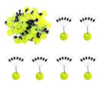 Drchoer Fishing Bobber Stoppers Line Stops: 300pcs Sinker Float Stops for Bass Fishing - Texas Rig Weight Stoppers Size Small