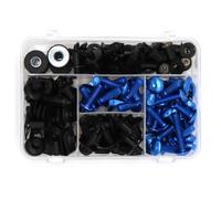 DRCIOQAZR Compatible With Suzuki For GSXR SRAD 1997-2000 For SVS 2008-2011 For GSF650 For Bandit 2005-2016 Motorcycle Screw Set Body Fairing Bolt Screw Motorcycle Crank Bolts(Blue)