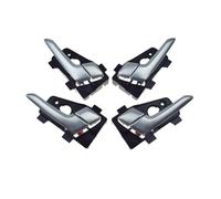 DRCIOQAZR Interior Door Pull Compatible with KIA for Picanto 2011 2012 2013 2014 2015 2016 83620-1Y010 83620-1Y010 82610-1Y010 Interior Door Handle Front Rear(4 Pcs Front Rear Kit)