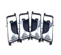 DRCIOQAZR Interior Door Pull Compatible with Suzuki for Forenza 2003 2004 2005 2006 2007 96548063 96548064 96548115 96548116 Inside Door Handle Front Rear Left Right(Chrome,4pcs)