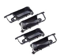 DRCIOQAZR Interior Door Pull Compatible with Suzuki for Forenza 2003 2004 2005 2006 2007 96548063 96548064 96548115 96548116 Inside Door Handle Front Rear Left Right(Black,4pcs)