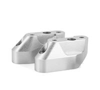 DRCIOQAZR motorbike handlebar riser Compatible With R1200RS 2015 2016 2017 2018 2019 2020 Motorcycle Handle Bar Riser Clamp Extend Handlebar Adapter Mount Handbar Riser(Silver)
