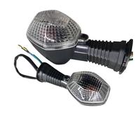 DRCIOQAZR Motorcycle Turn Signal Compatible With Suzuki For GSF1200S For Bandit 2000-2004 For SV650S 2003-2016 Motorcycle Front Rear Turn Signal Indicator Light Lamp(Clear)