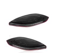 DRCIOQAZR Tailgate Lighting Compatible With Porsche For Panamera 970 Tail Light 2010 2011 2012 2013 2014 2015 2016 970.1 970.2 Rear Lamp 2PCS Taillights Assembly(2pcs black)