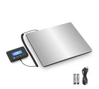 Drcowu 300kg Digital Shipping Scale, Heavy Duty Postal Scale with Hold/Tare, Large Platform, Separate Screen, Ideal for Small Businesses & Packages, Includes Battery & Charging Cable
