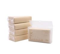 DrDirt Bamboo Paper Hand Towels M Fold Paper Towel 2 Ply 110 Sheets 5 Packs Compact Size Hand Towels with 1 Wall Mounted Dispenser Box for Bathroom and Kitchen