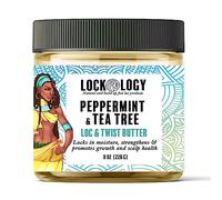 Dread Wax Loc Butter For Growth - Peppermint Tea Tree All Natural & NO Build Up Loc Retwisting Butter For Dreadlocks by Lockology | Dreadlock Hair Products