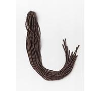 DreadLab - Soft Style Double Ended Synthetic Dreadlocks Twists 10 Pack (Dark Brown)