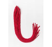 DreadLab - Soft Style Double Ended Synthetic Dreadlocks Twists 10 Pack (Red)