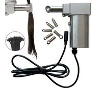 Dreadlock Braiding Machine (6-16mm), Hand Twister Knitting Machine, Semi-automatic + Fast Weaving, Tightly Woven/Strong, Easy Use & Save Time, for DIY Braids,Silver