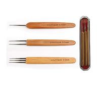 Dreadlocks Crochet Hooks for Hair 0.5mm (1 Hook, 2 Hooks, 3 Hooks) Crochet Needles for Hair Dreadlock Hair Weaving Dreadlock Hooks Tool Set