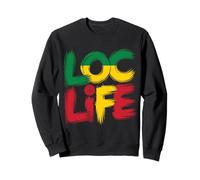 Dreadlocks Rasta Locs Life Melanin Afro Dreads Lover Sweatshirt