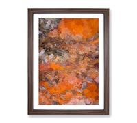 Dream A Dream Abstract Framed Print | A2 Walnut Framed Wall Art | Ready to Hang | Abstract Fantasy Picture | Living Room Bedroom Lounge Office