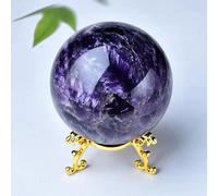 Dream Amethyst Ball, Sphere, Room Decor, Crystal Crafts, Stone Globe, Souvenirs, Amethyst Ball,Purple,60mm