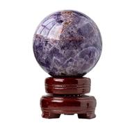 Dream Amethyst Ball Stone Polished Home Living Room Porch Decoration feng Shui Ornaments,75~80mm Gemstone Stone