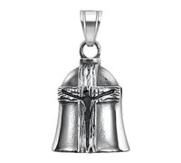 Dream Apparel Bell - Motorcycle Bell, Motor Bike Ride Bell | Heavy Dangling Good Luck Key Chain, Riding Bell Moto Accessories, Religious Keyring for Riders Good Luck, Stainless Steel