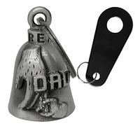 Dream Apparel Motorcycle Bell for Biker Rider Men Women Angel Bell with Bell Hanger, Ride Riding Bell Motorcycle Accessories