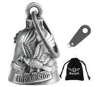 Dream Apparel Motorcycle bells for bikers,heavy rider bells accessory and key chain for luck