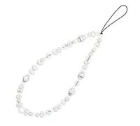 Dream Aurora Beaded Bracelet Strap, Pearl Charm Wrist Strap, Anti-Lost Cute Phone Chain, Mobile Accessories for Girls Women