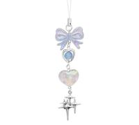 Dream Aurora Cute Cell Phone Charms, Strawberry Butterfly Star Phone Charm Accessories for Phone Bag Purse Keychain Wallet Camera Pendants Decor