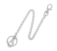 Dream Aurora Keychain, Heavy Duty 17 Inch Pocket Keychain Wallet Chain with Lobster Clasp and double hooks Keyring for Jeans Pants （45cm）
