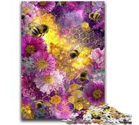 Dream Bee Jigsaw Puzzles for Adults 1000 Piece,for Educational Game Challenge Toy for Is Ideal As A Gift for The Whole Family (50x75cm)