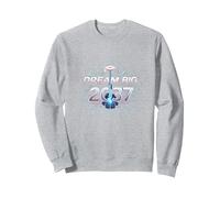 Dream Big 2037 Graduation Futuristic Celebration Sweatshirt, Adult Unisex, Heather Grey, M