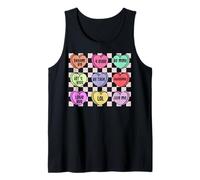 Dream Big 4 Ever Be Mine Let's Kiss Be True Awesome Love Bug Tank Top