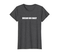 Dream Big Daily T-Shirt, Women, Dark Heather Grey, S