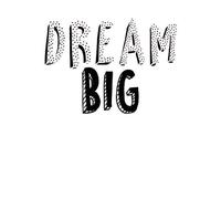 Dream Big Dark Men's T-Shirt - White - XXL - White