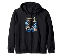 Dream Big Geometric Zip Hoodie