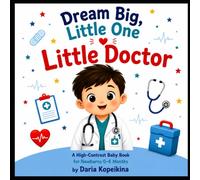 Dream Big, Little Doctor!: A High-Contrast Baby Book for Newborns 0-6 Months