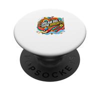 Dream Big, Shine Bright Abstract Motivational Quote - S35 PopSockets Adhesive PopGrip
