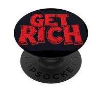 Dream Big with Get Rich Speech Outfit for Boys and Girls PopSockets Adhesive PopGrip
